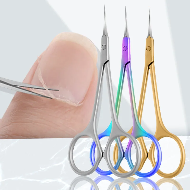 Skincare Only You - 1pc Ultra Fine Curved Cuticle Scissors,