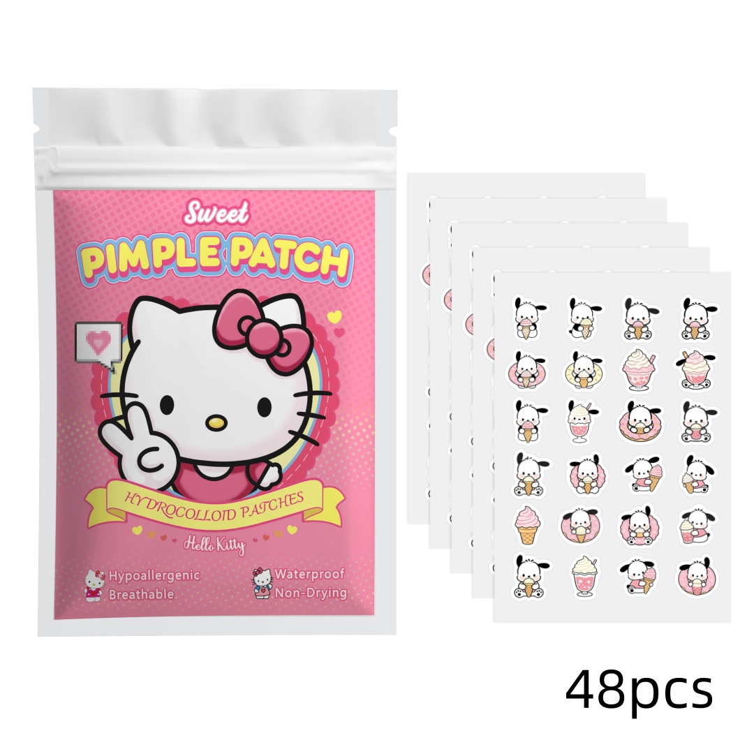 48/120PCS hello kitty Acne pat - Skincare Moisturizer ulasan dan harga