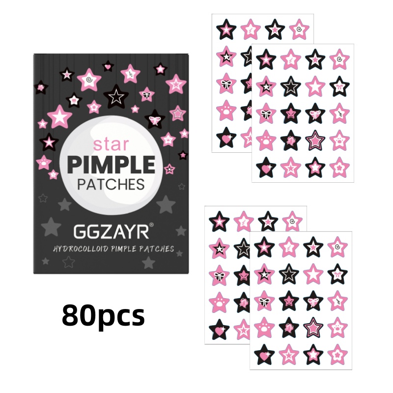 80/160pcs Star Acne Patch Set  - Skincare Moisturizer ulasan dan harga