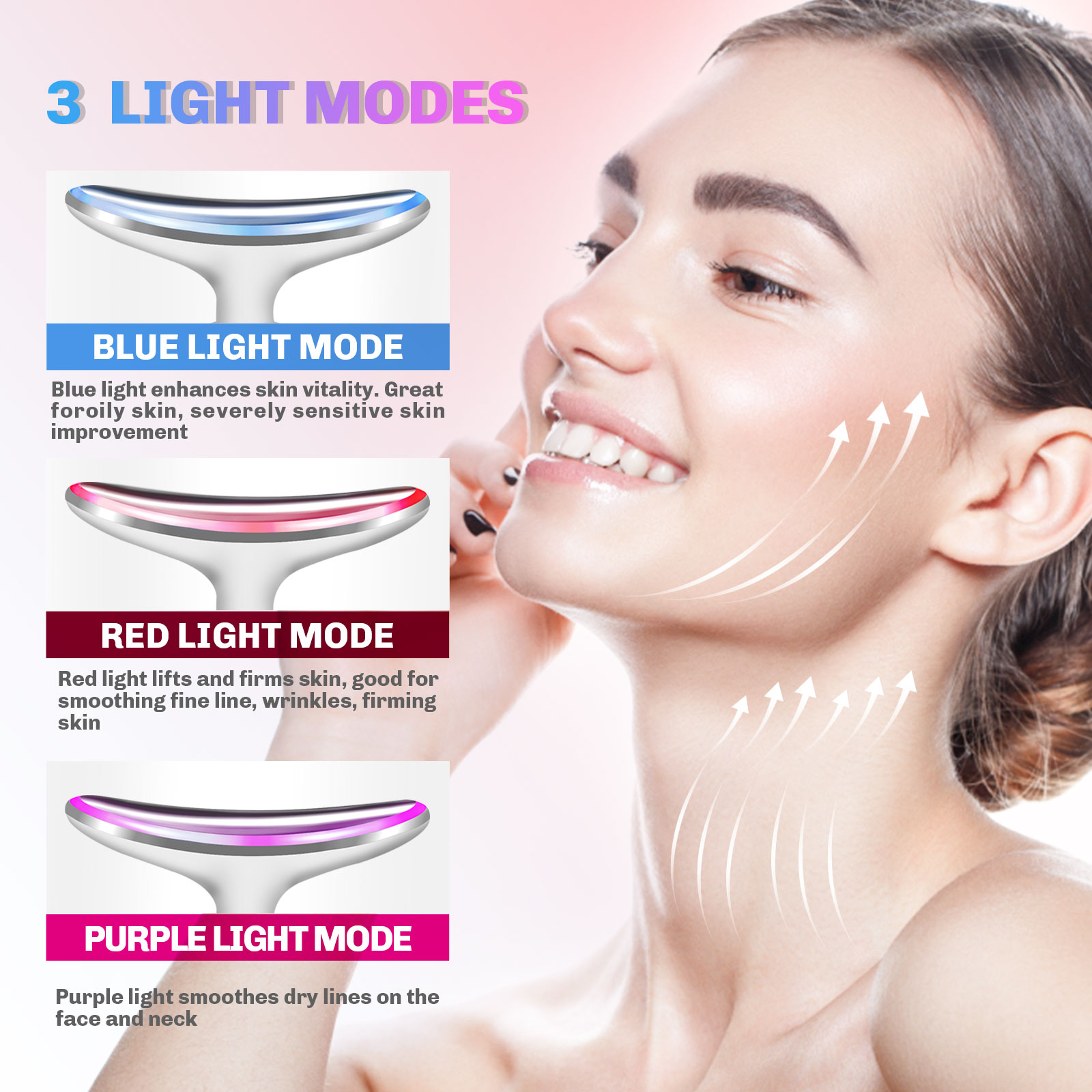 Microcurrent Neck Face Massage - Skincare Glowing ulasan dan harga