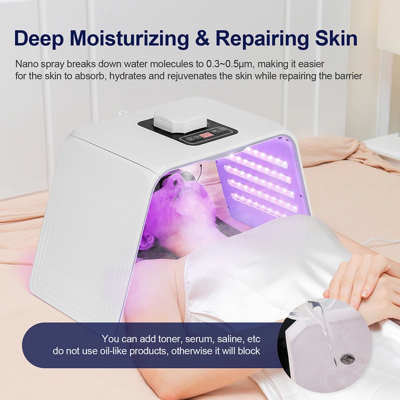 7 Colors LED Photon Beauty Mas - Skincare Moisturizer ulasan dan harga