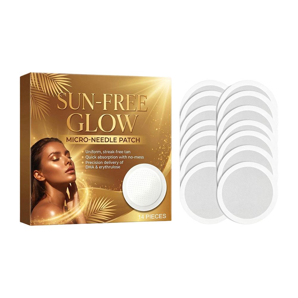14Pcs Sun-Free Glow Microneedl - Skincare Glowing ulasan dan harga