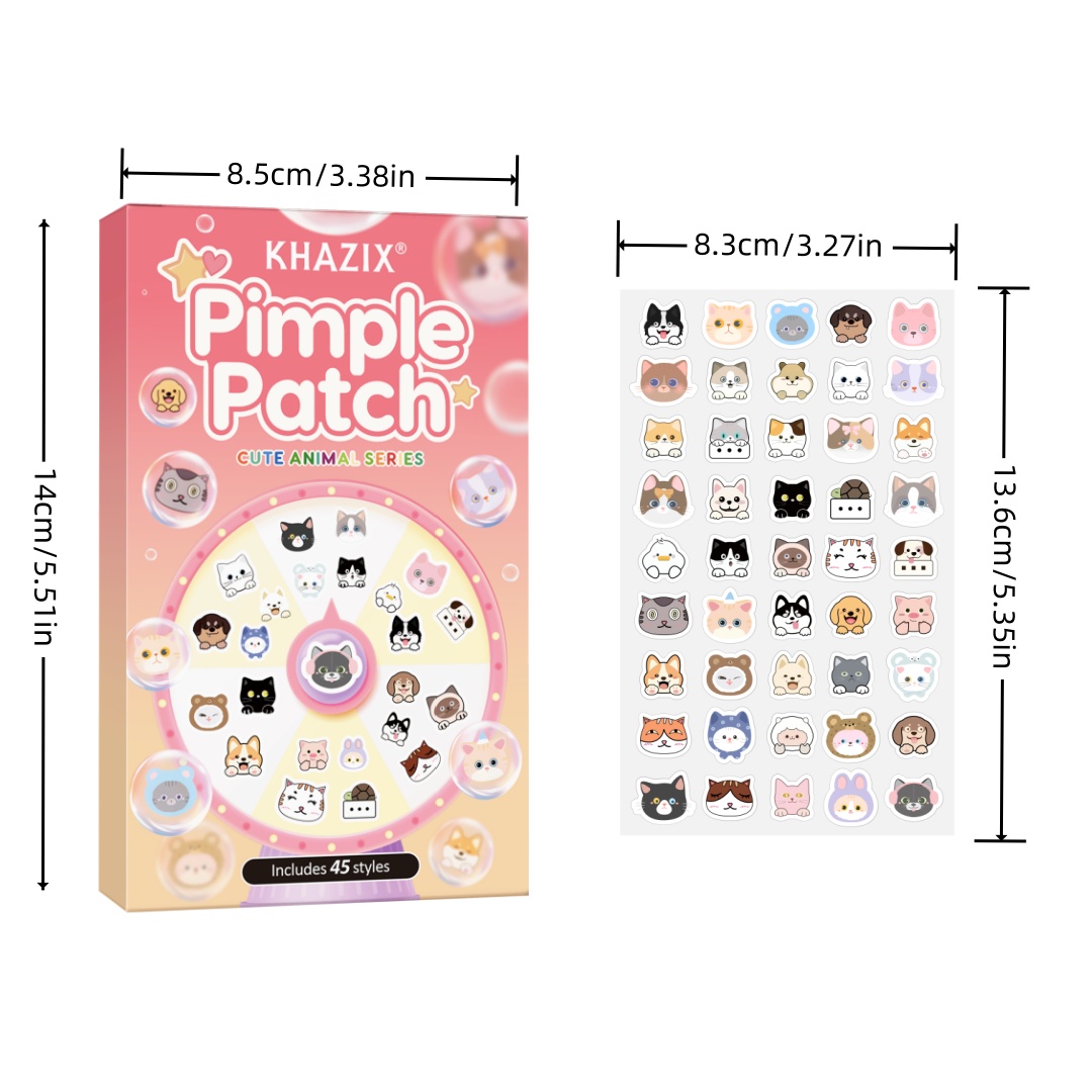 45pcs Cartoon acne patch, cute - Skincare Moisturizer ulasan dan harga