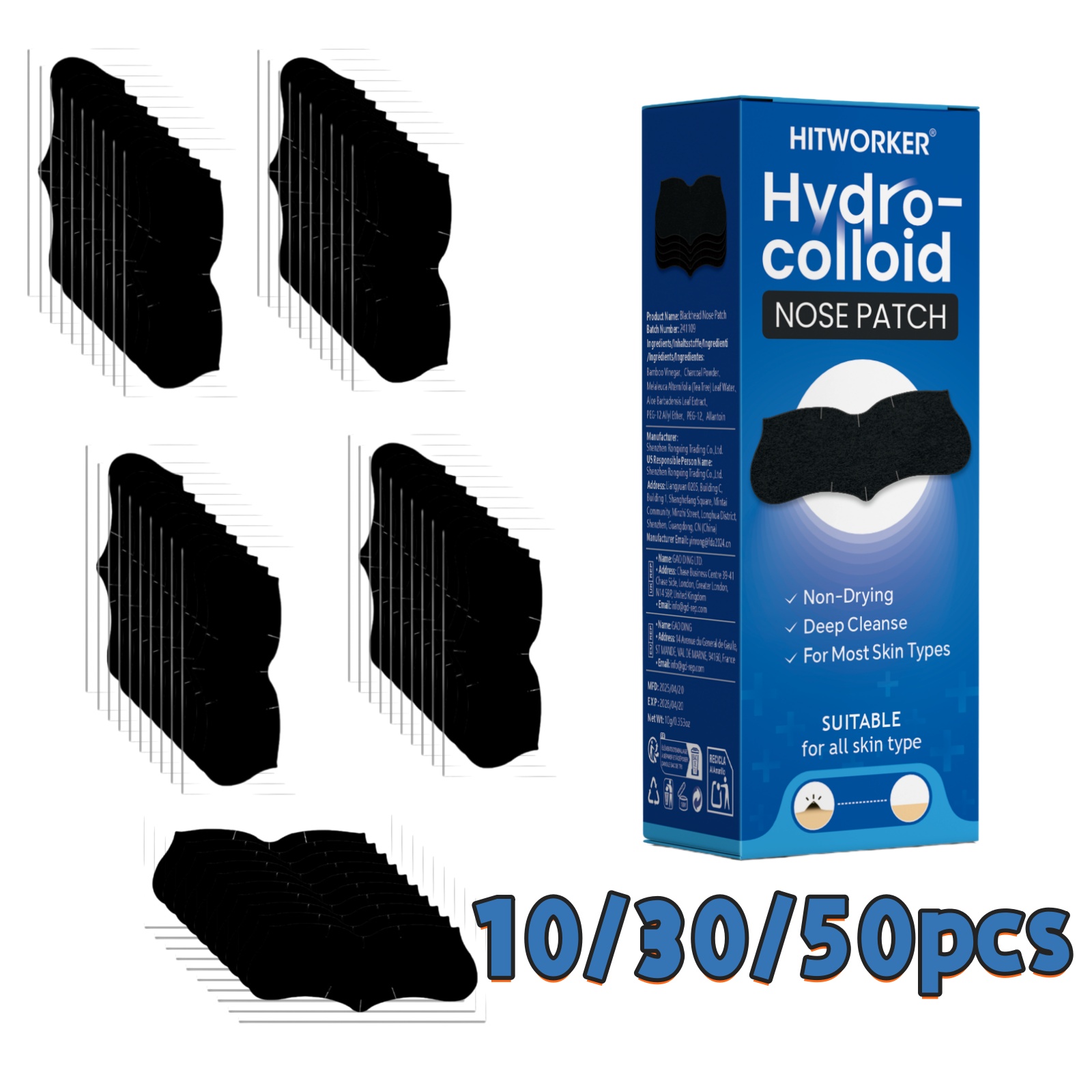 10/30/50-Piece Pore Cleansing  - Skincare Glowing ulasan dan harga