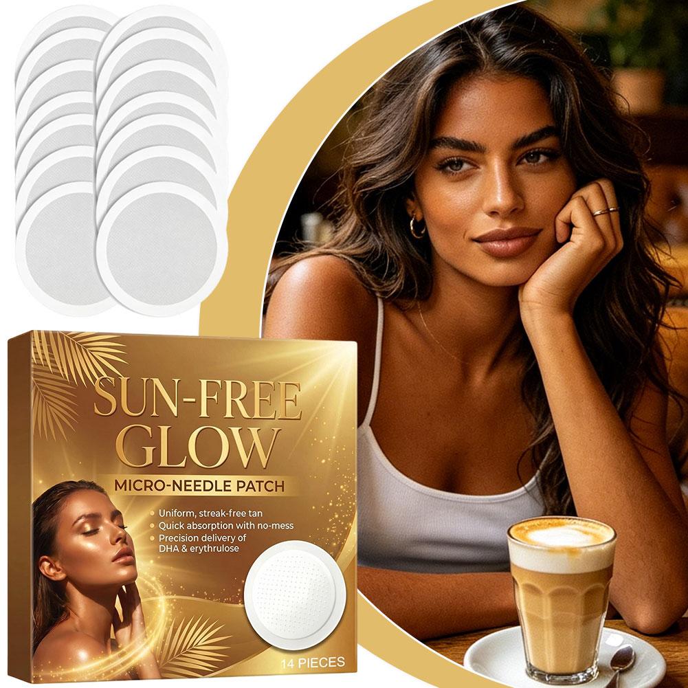 14Pcs Sun Free Glow Patch Sunl - Skincare Glowing ulasan dan harga